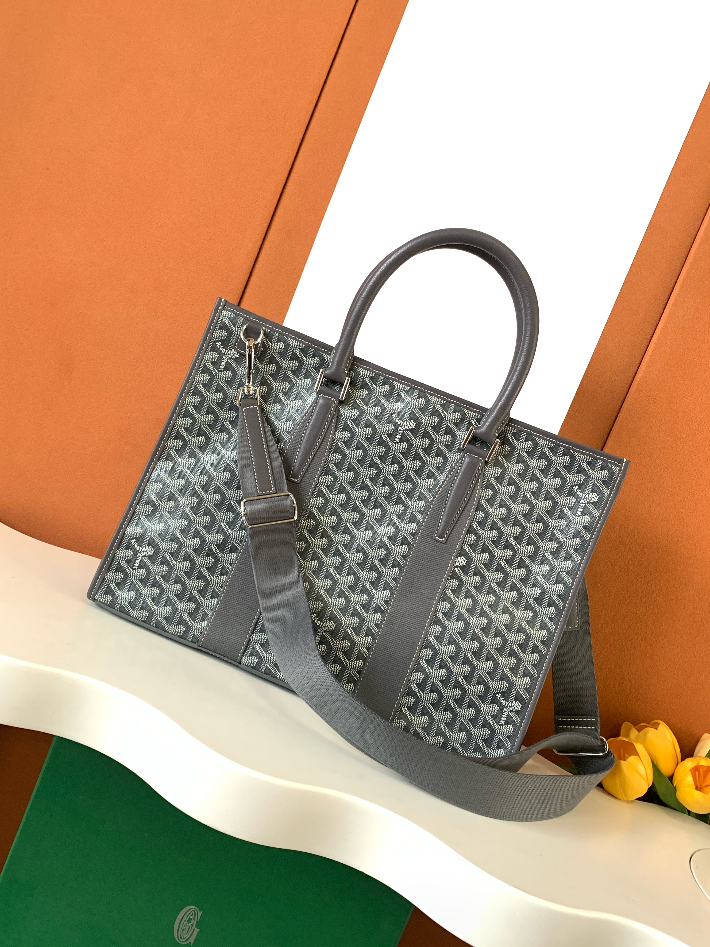 Bagsaaa G09ard Morvan document case gray - 39cm