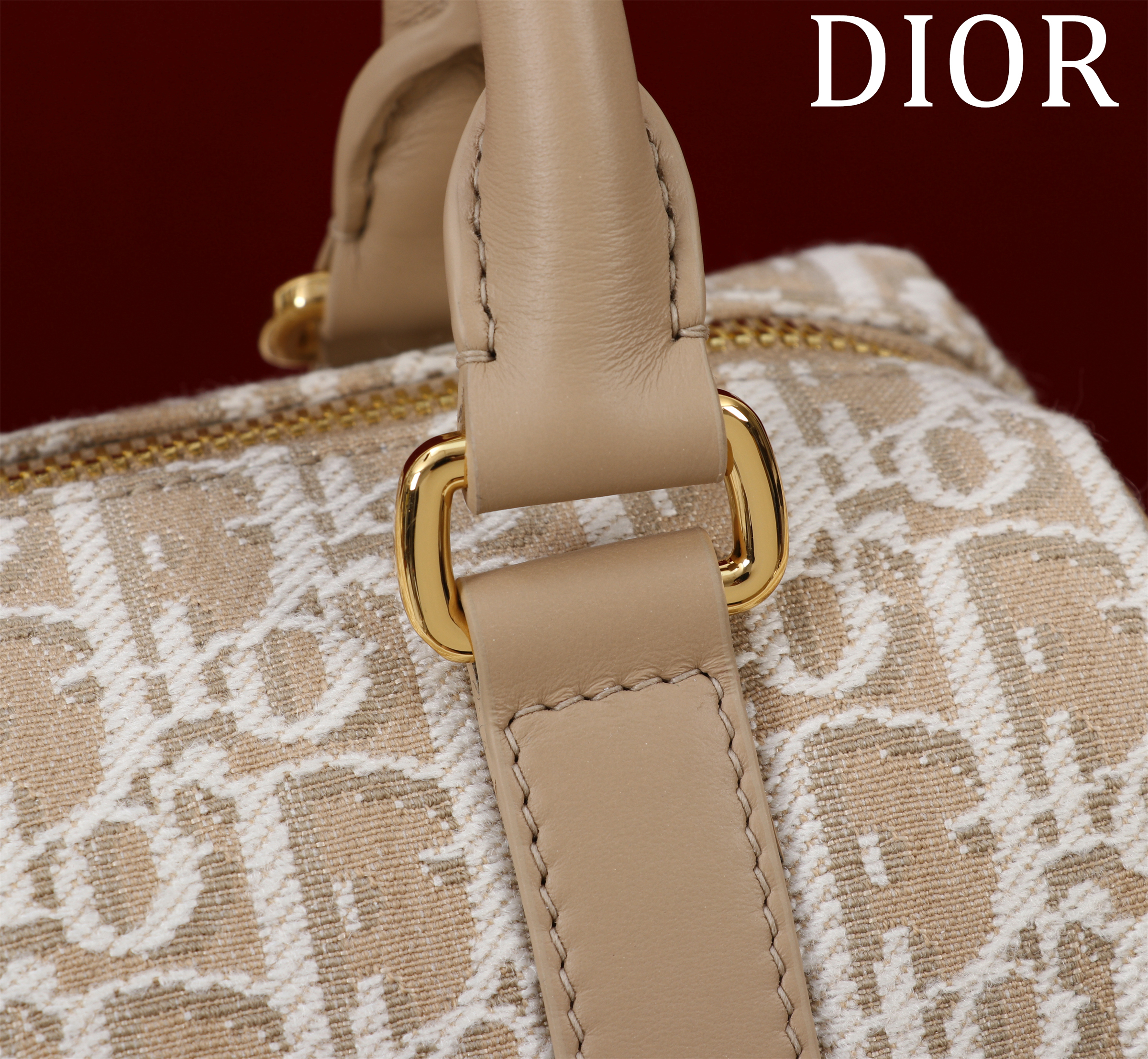 Bagsaaa D10r Groove 20 Bag Natural D10r Oblique Jacquard - 20.5cm
