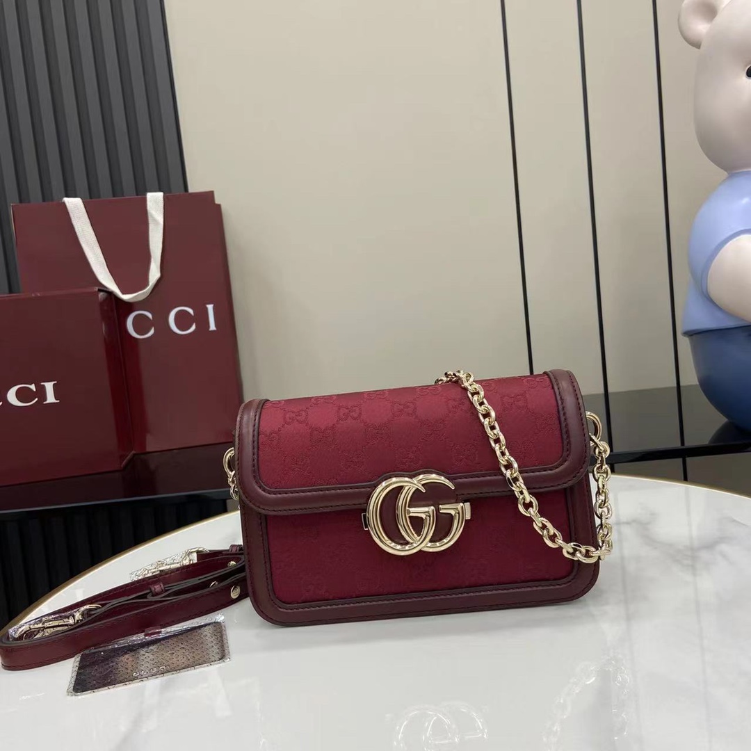 Bagsaaa Gvc*1 Go small shoulder bag 826761 red - 21.5cm