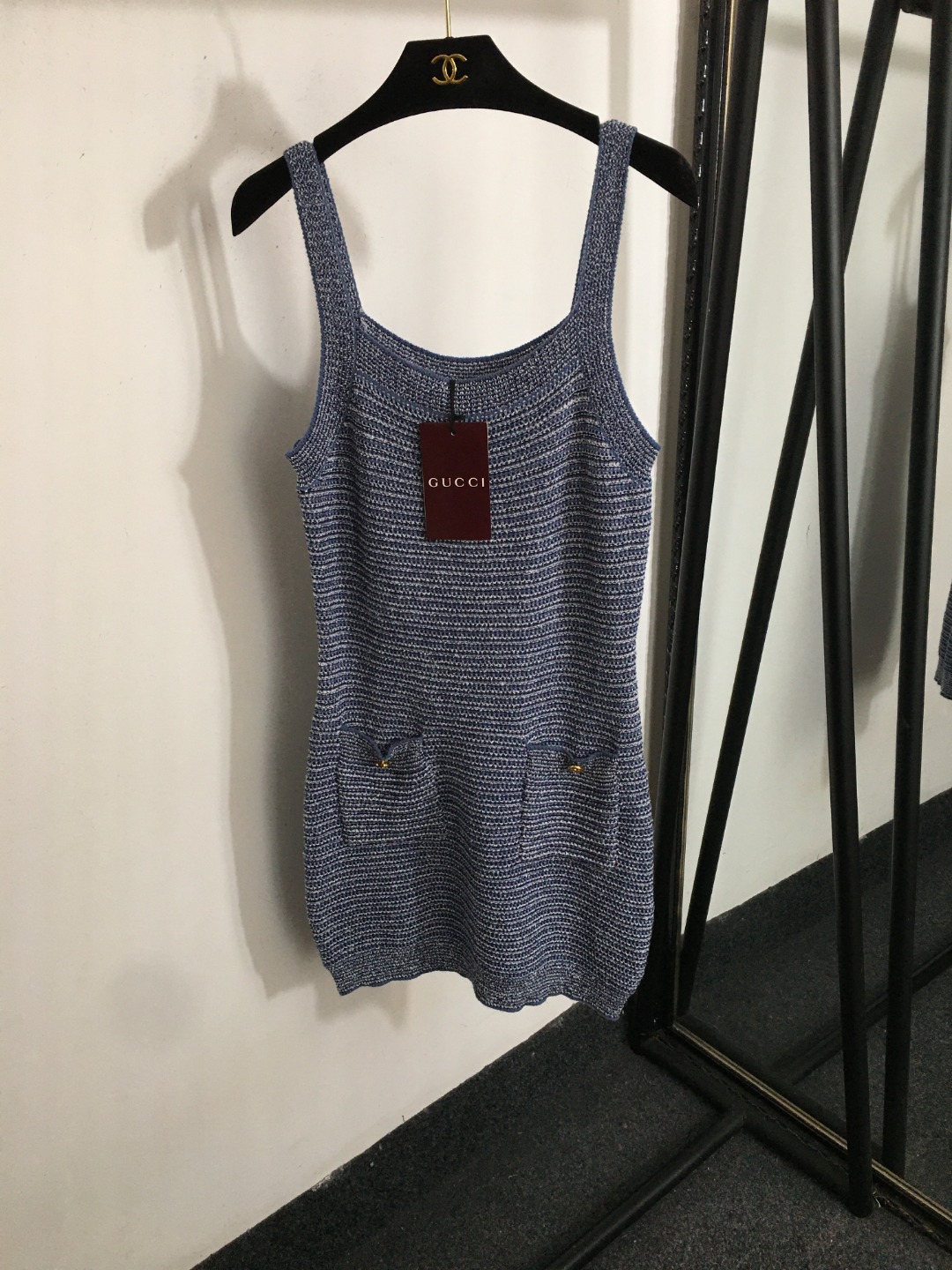 Bagsaaa Gvc*1 Cotton-blend minidress