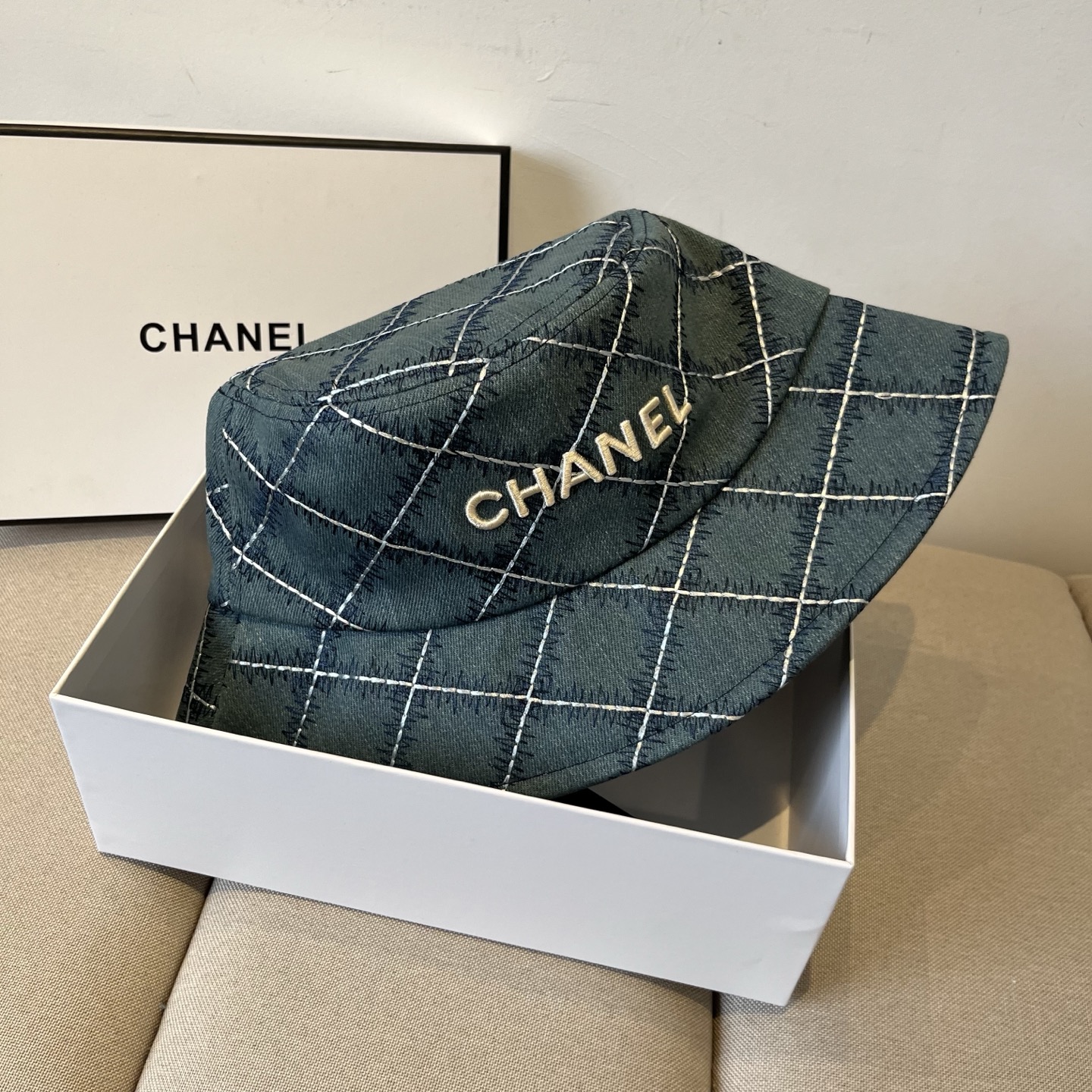 Bagsaaa Ch**el Bucket Hat 03