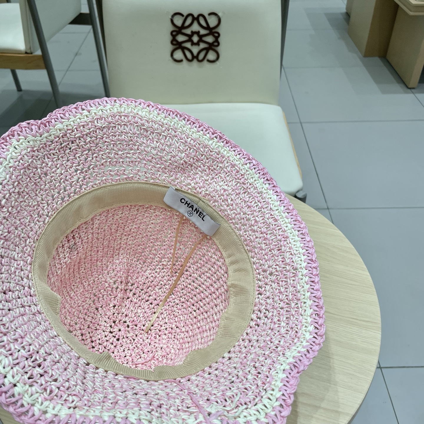 Bagsaaa Ch**el Pink Hat