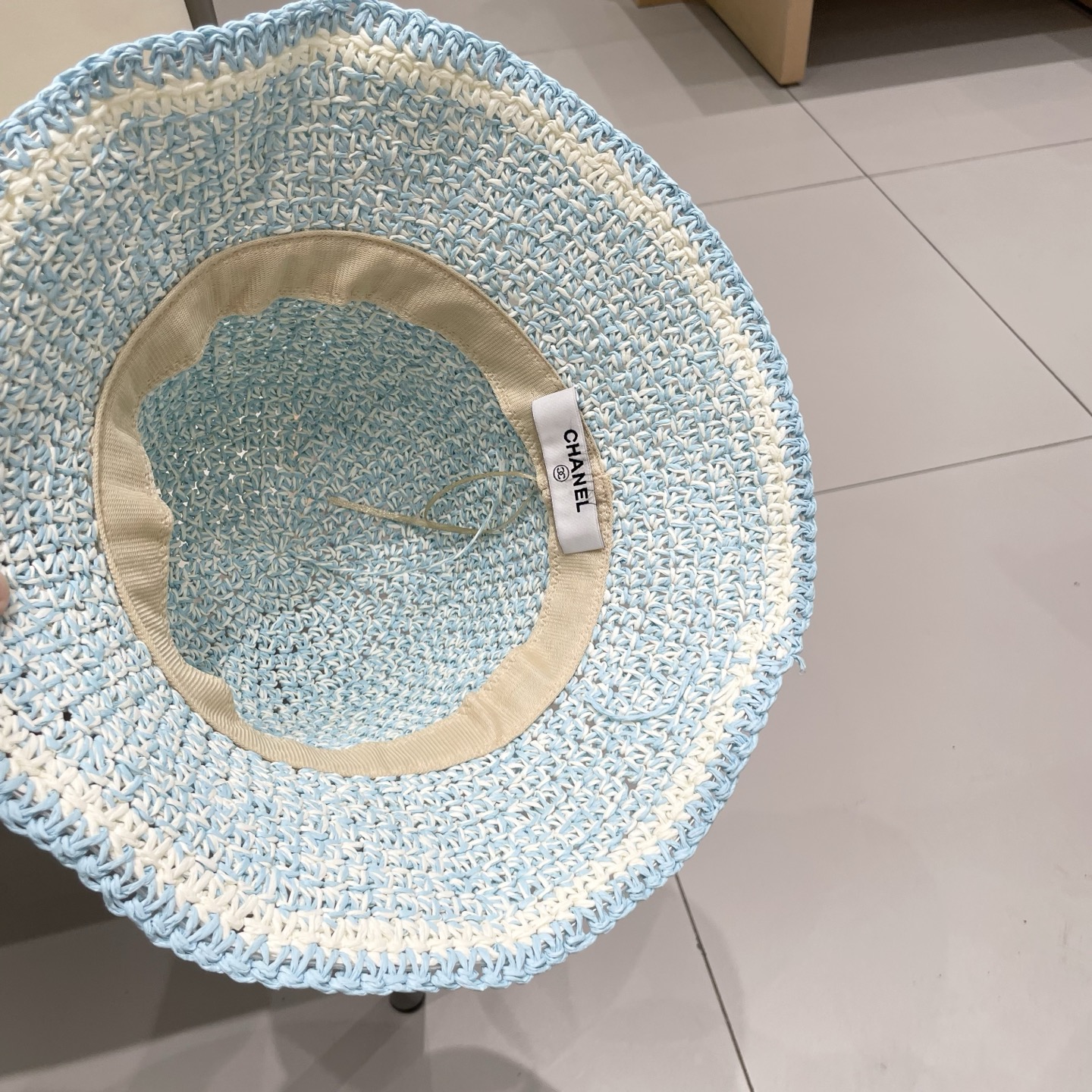 Bagsaaa Ch**el Blue Hat