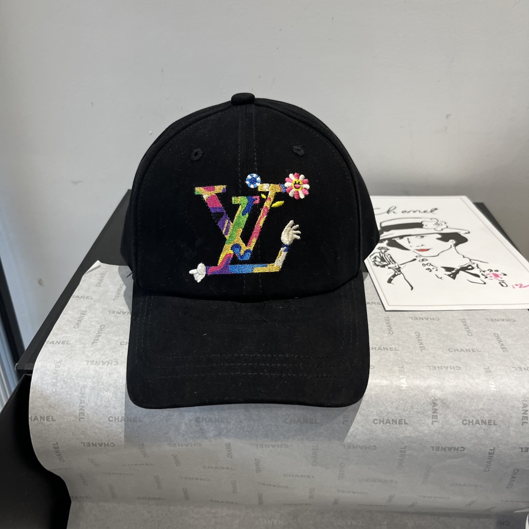 Bagsaaa LV x TM S*perflat Cap Black