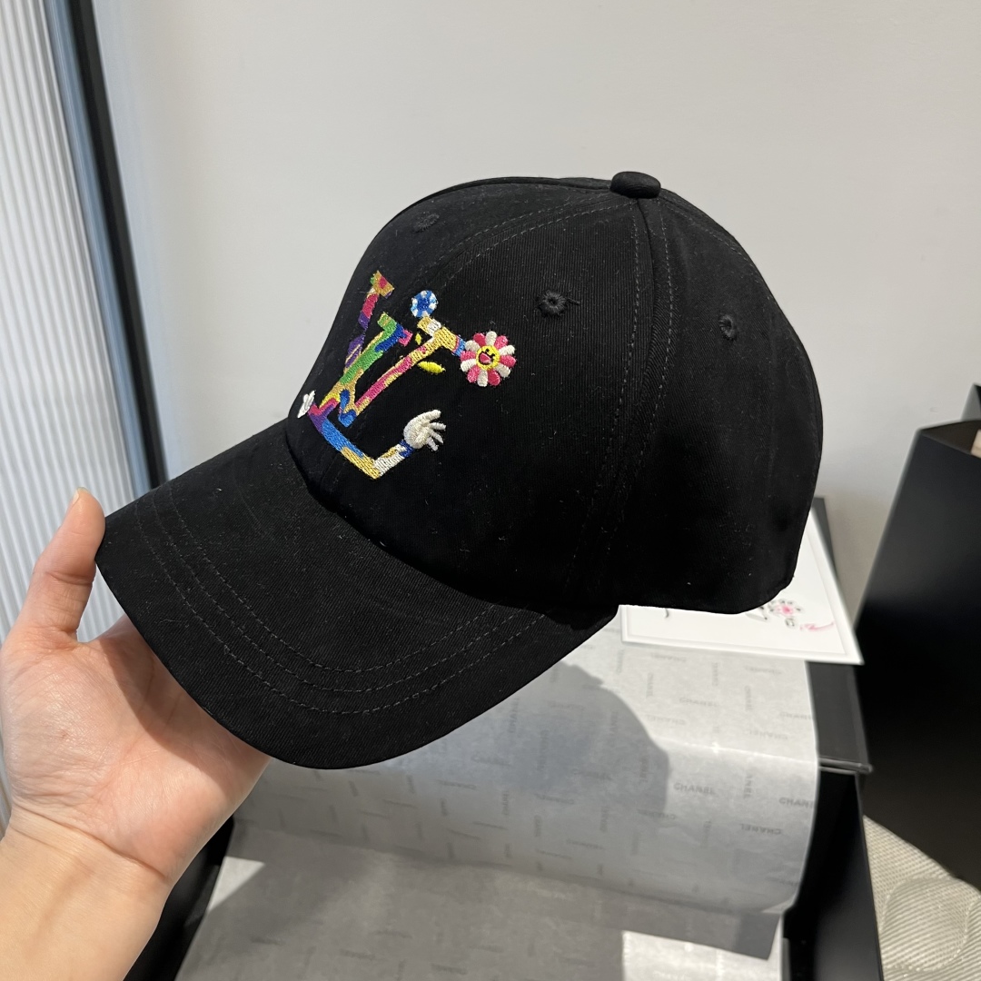 Bagsaaa LV x TM S*perflat Cap Black