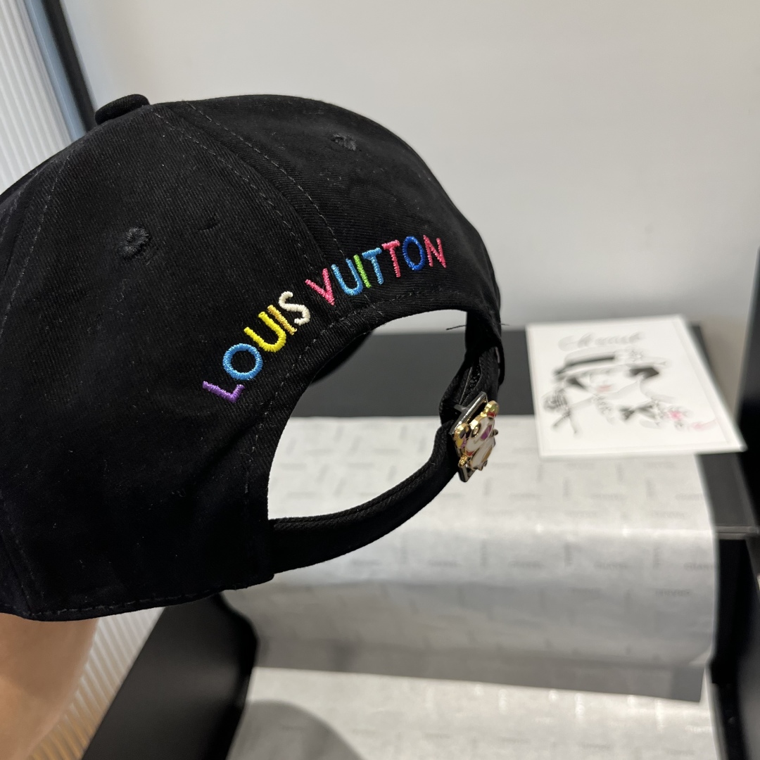 Bagsaaa LV x TM S*perflat Cap Black