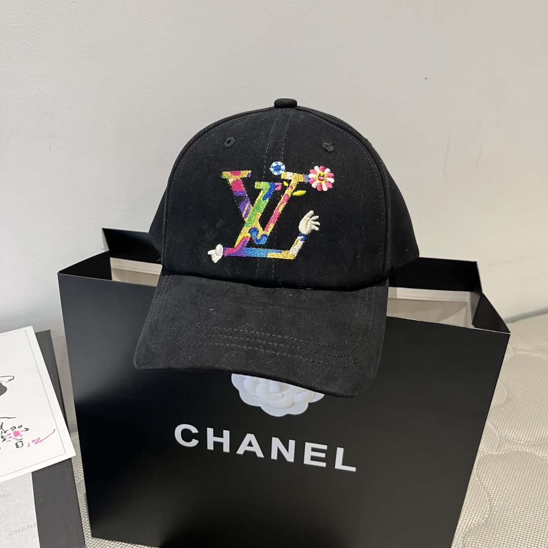 Bagsaaa LV x TM S*perflat Cap Black
