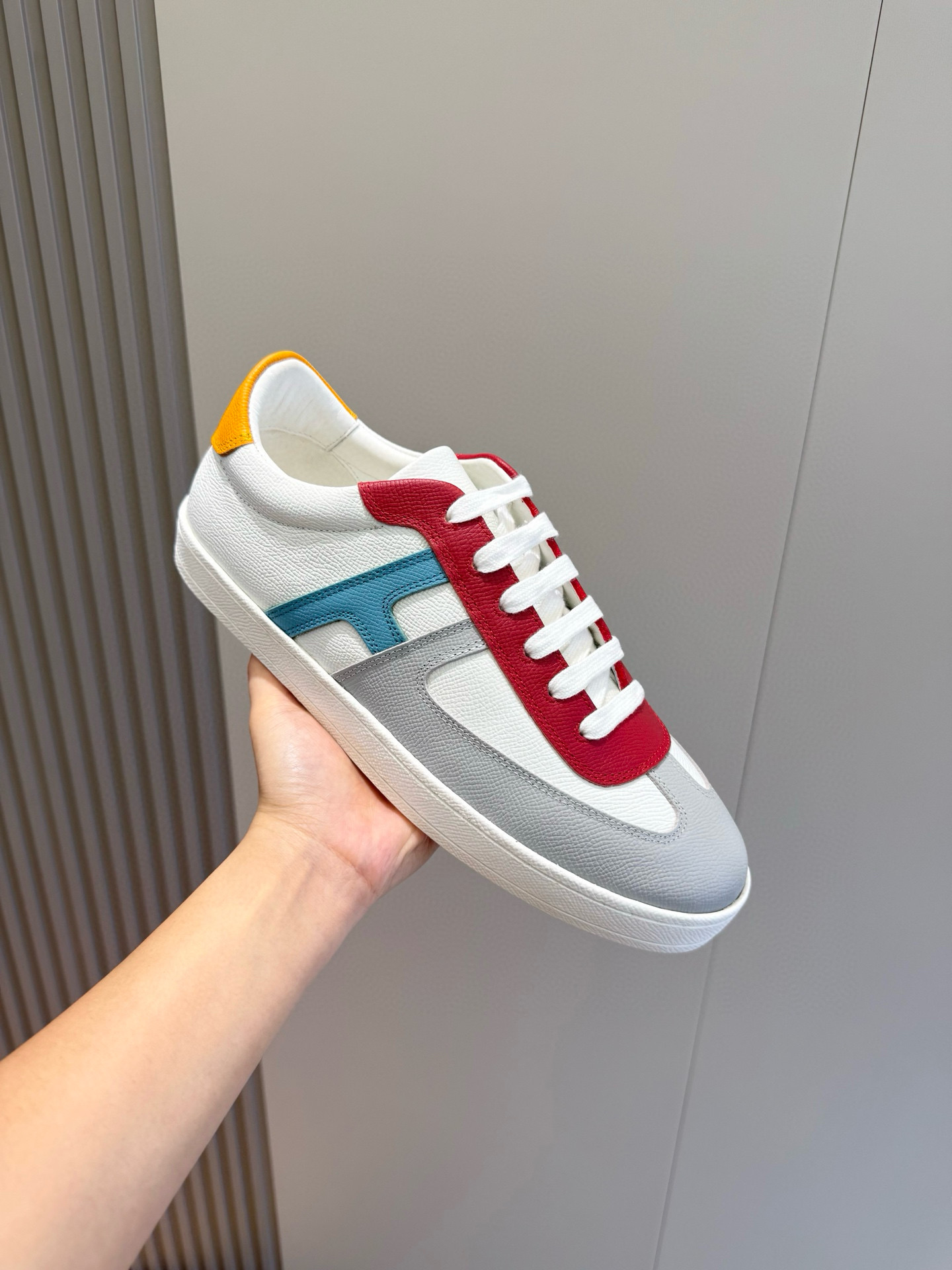 Bagsaaa H**me5 Boomerang sneaker multicolore blanc