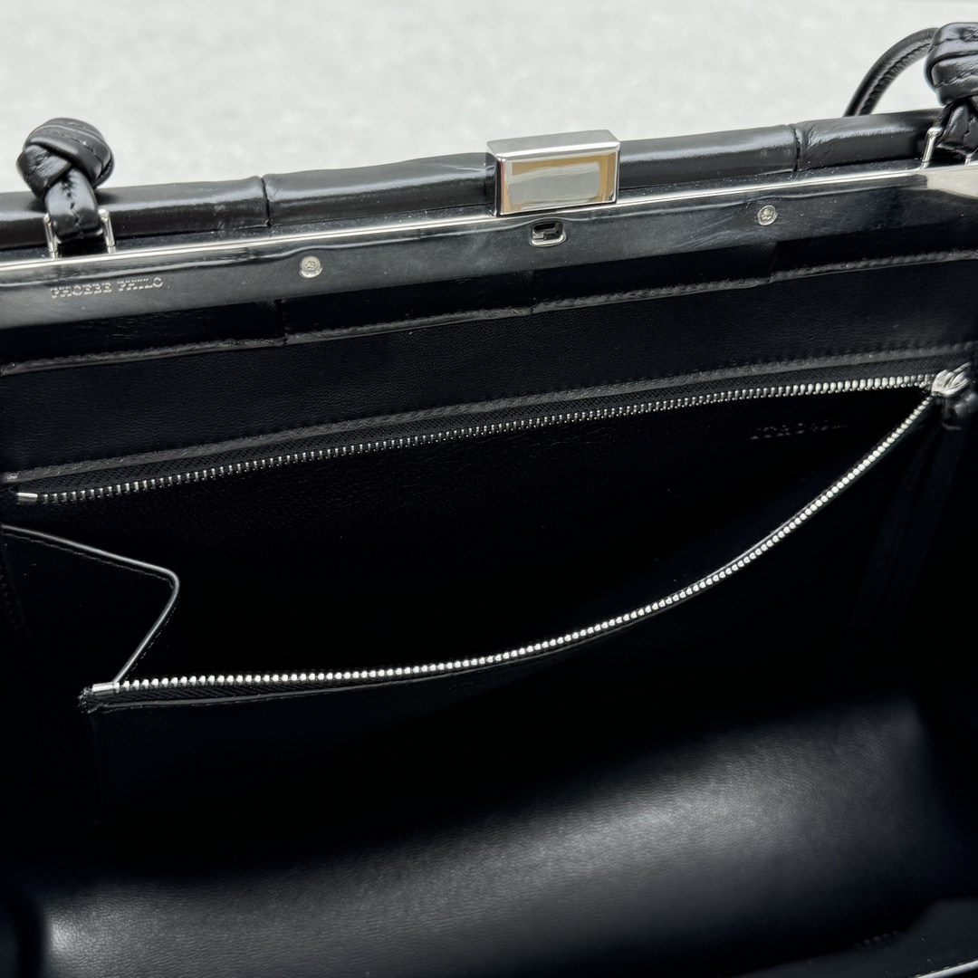 Bagsaaa Phoebe Philo Drive bag in black leather - 34cm
