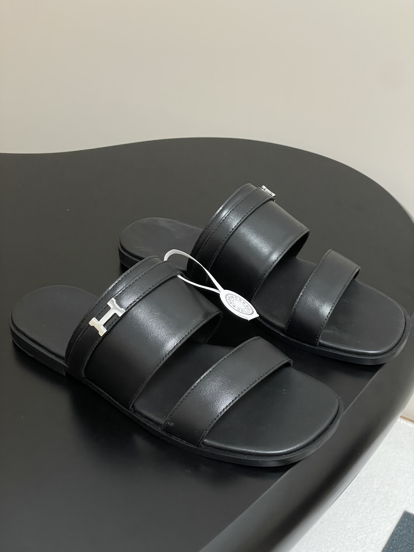 Bagsaaa H**me5 Signature H Slides Black