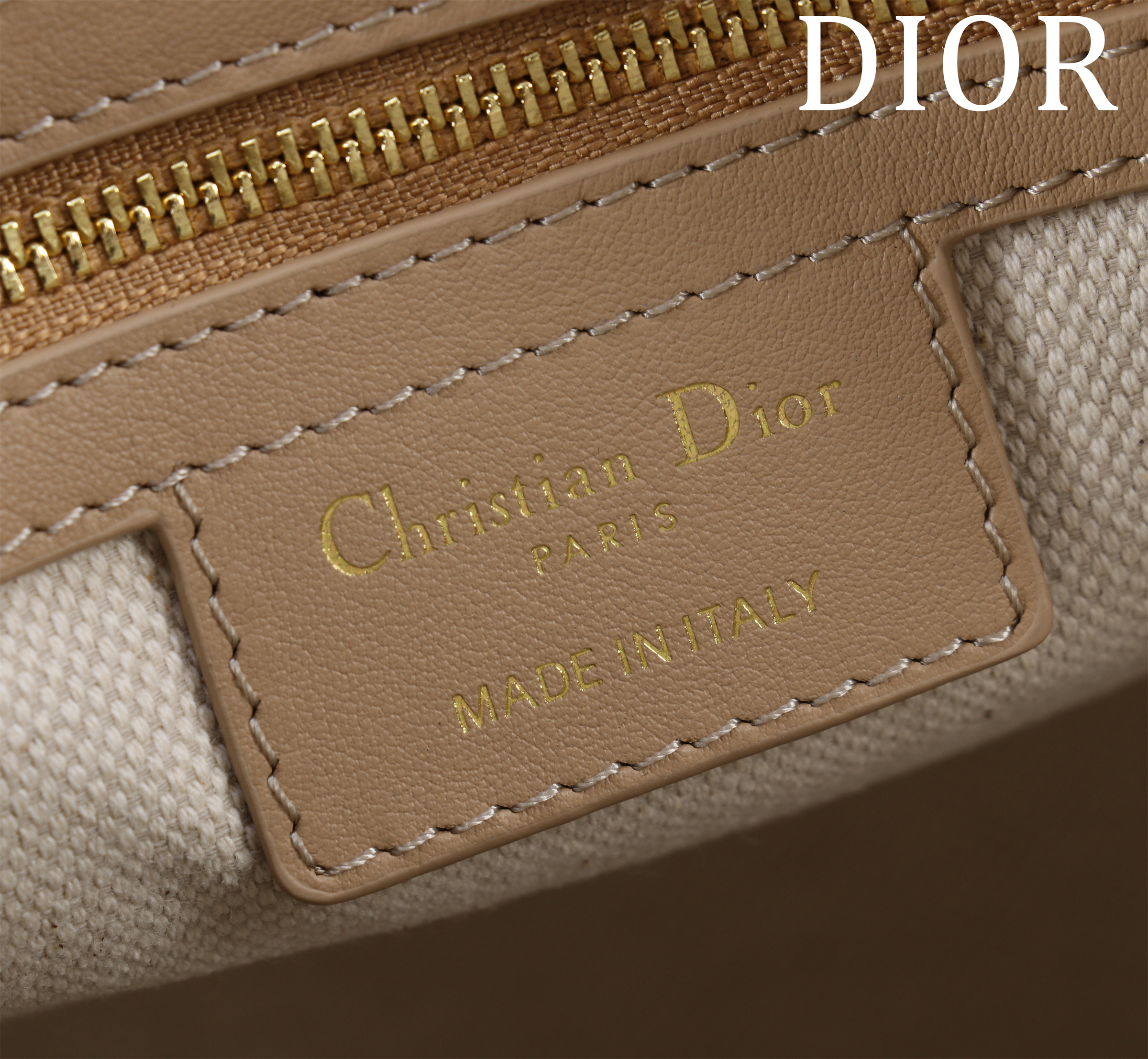 Bagsaaa D10r Groove 25 Bag Natural D10r Oblique Jacquard - 25cm