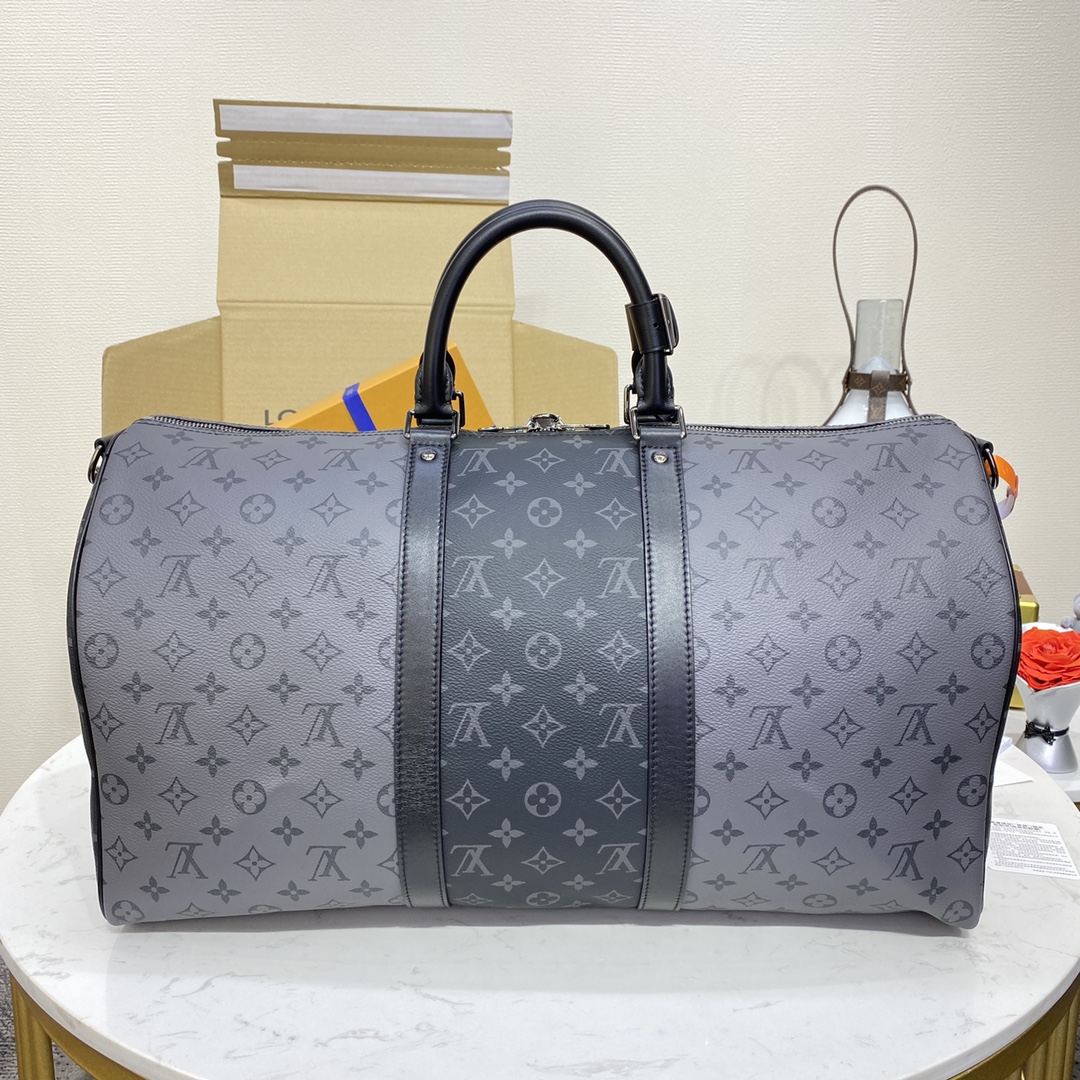 Bagsaaa LV M45392 Keepall Bandoulière 50 Gray - 50cm