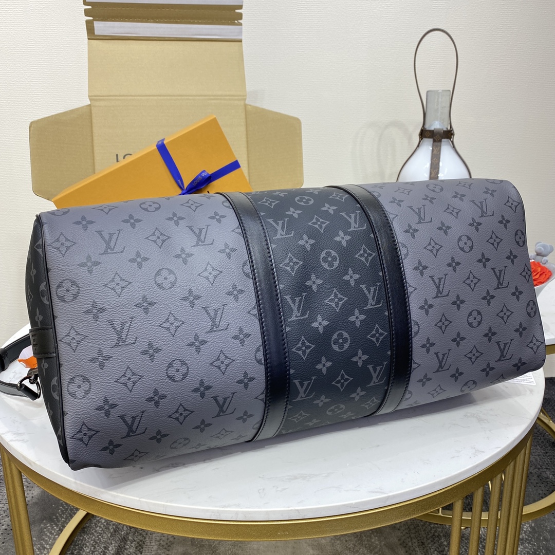 Bagsaaa LV M45392 Keepall Bandoulière 50 Gray - 50cm