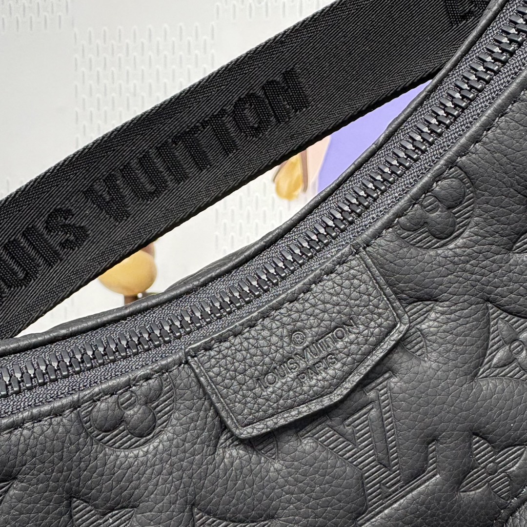 Bagsaaa LV M14778 Hobo Cargo Black - 34.5cm