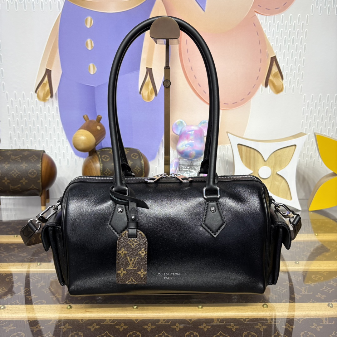 Bagsaaa LV M12934 Speedy Cargo Vibe Bag Black - 28cm