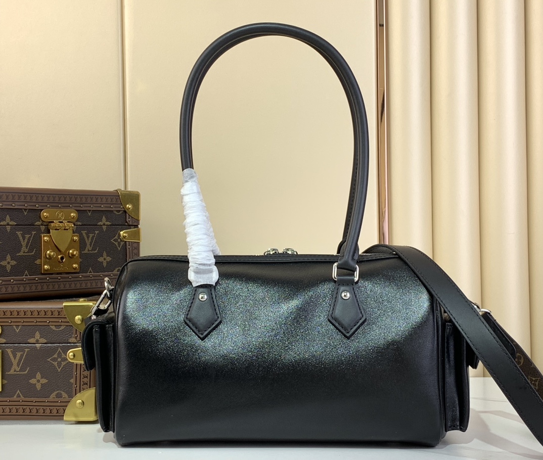 Bagsaaa LV M12934 Speedy Cargo Vibe Bag Black - 28cm