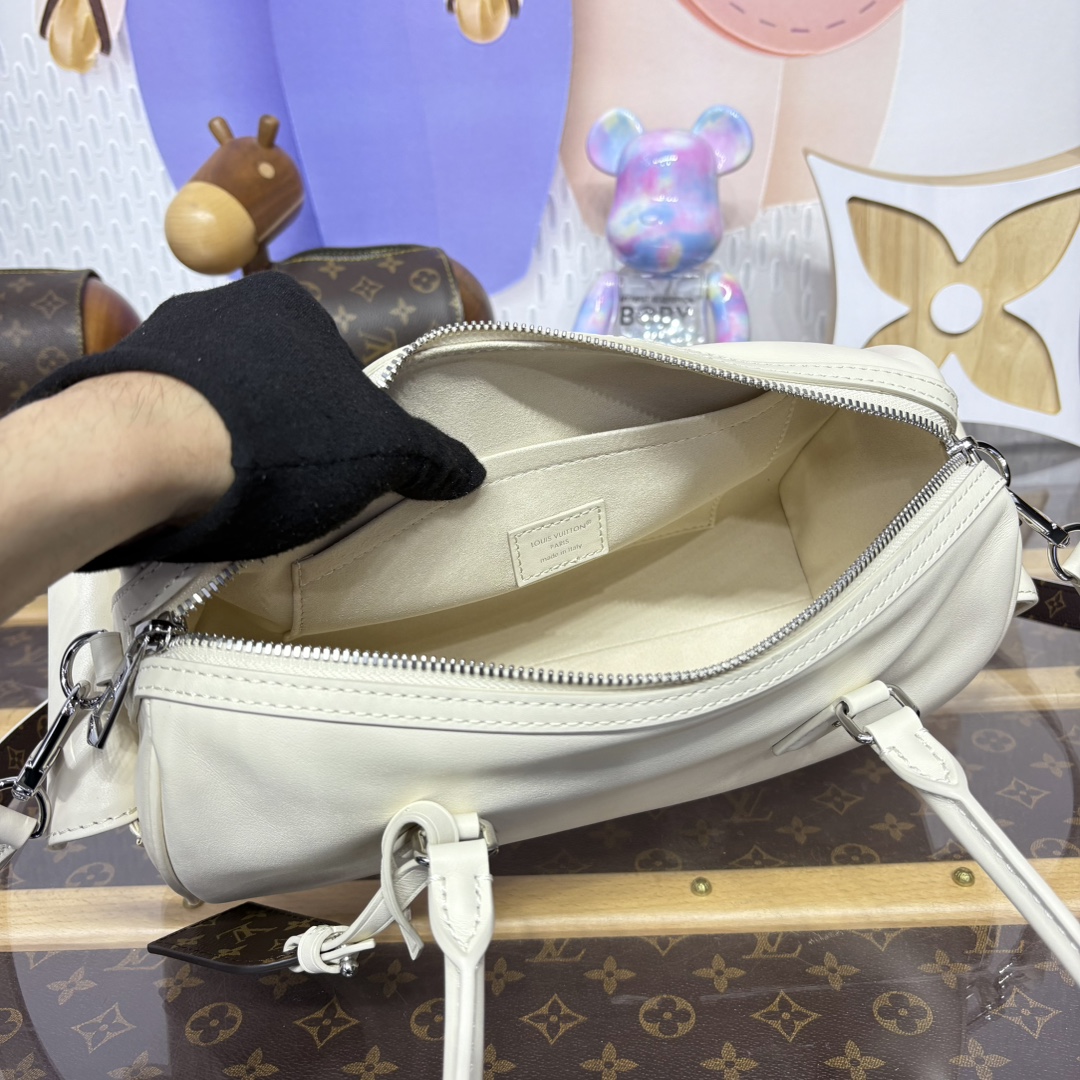 Bagsaaa LV M12965 Speedy Cargo Vibe Bag Vanilla - 28cm