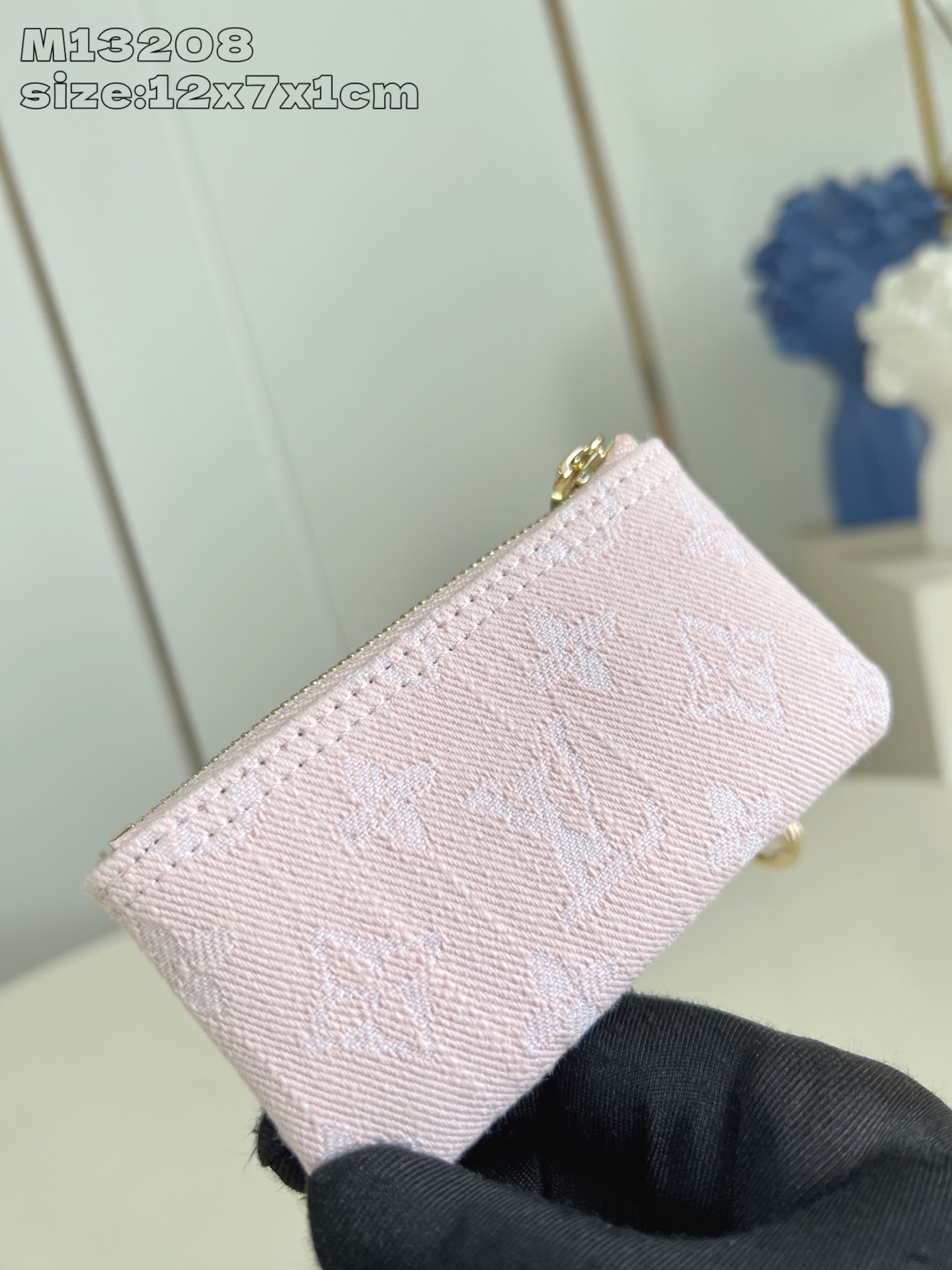 Bagsaaa LV M13208 Key Pouch Washed Pink - 12cm