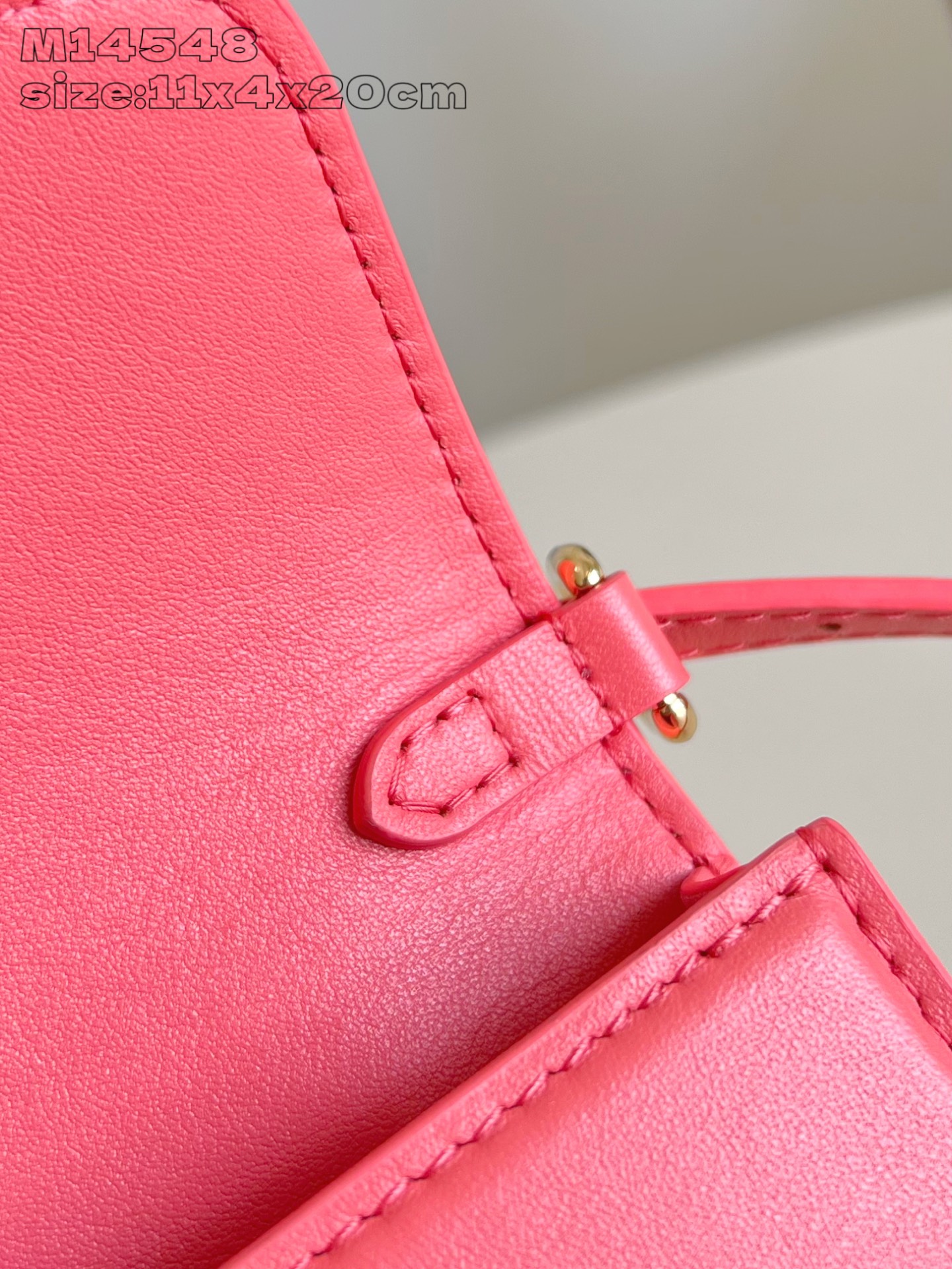 Bagsaaa LV M14548 Wallet On Chain LV Bloom Coral - 20cm