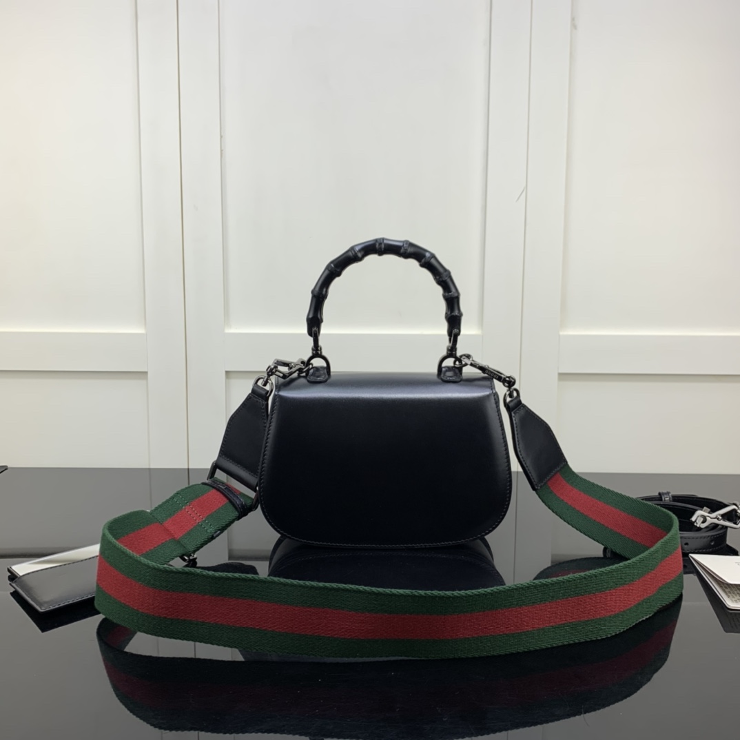 Bagsaaa Gvc*1 Bamboo 1947 small bag black - 21cm