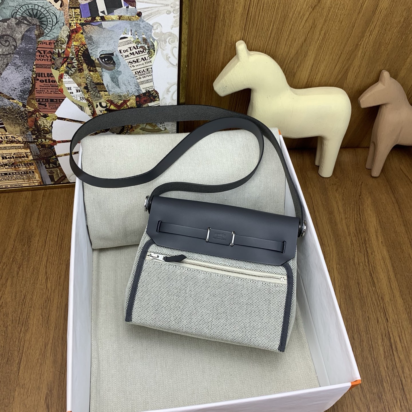 Bagsaa H**me5 Mini Herbag Gray - 20cm