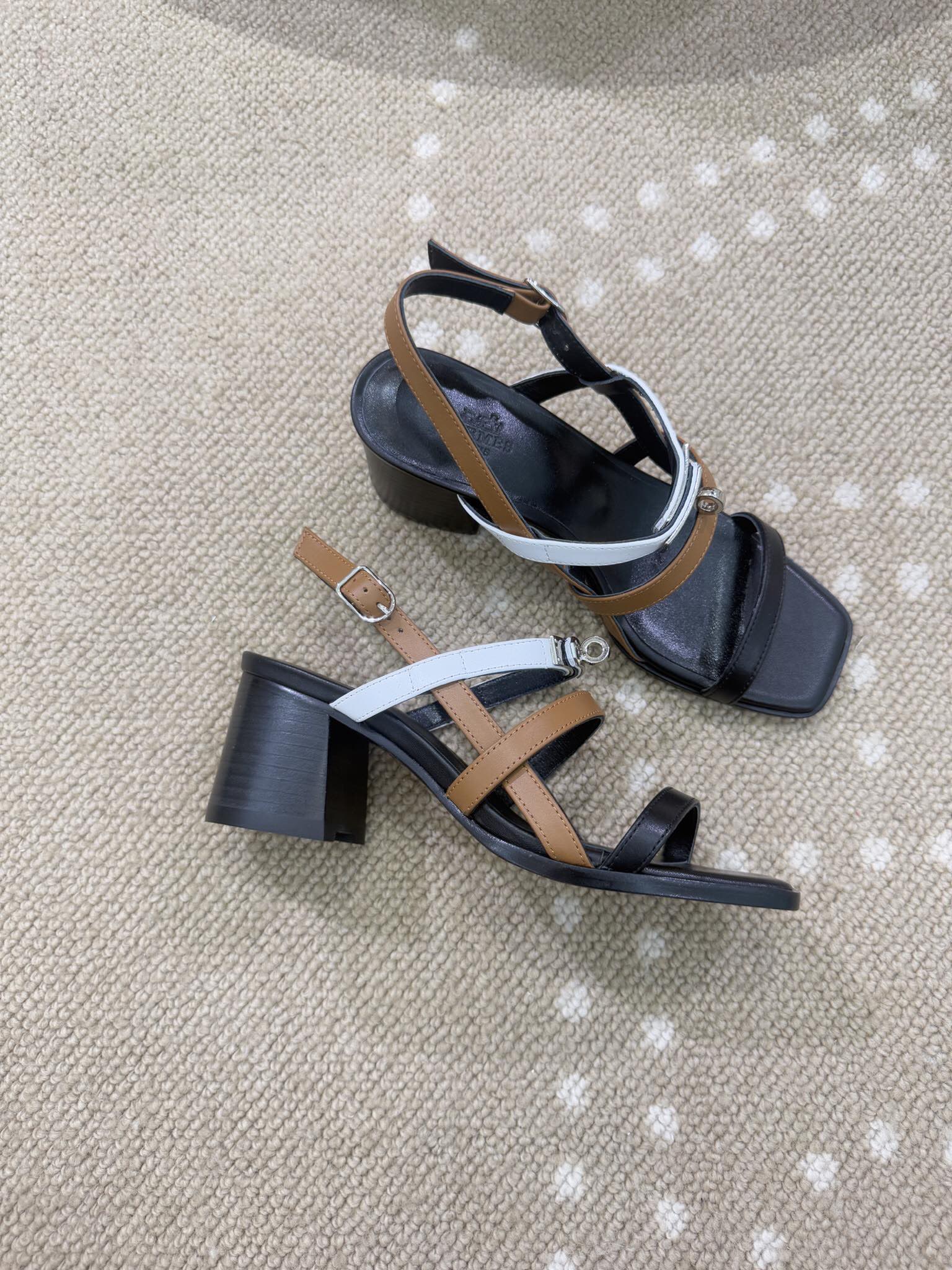 Bagsaaa H**me5 Eve 60 sandals - 6cm