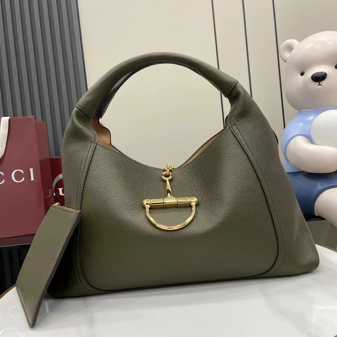 Bagsaaa Gvc*1 Softbit maxi shoulder bag 837466 dark green - 46cm