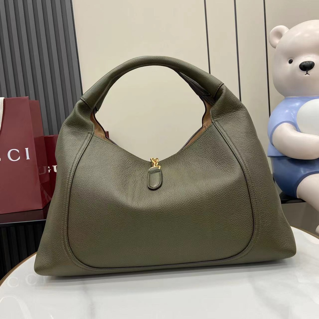 Bagsaaa Gvc*1 Softbit maxi shoulder bag 837466 dark green - 46cm