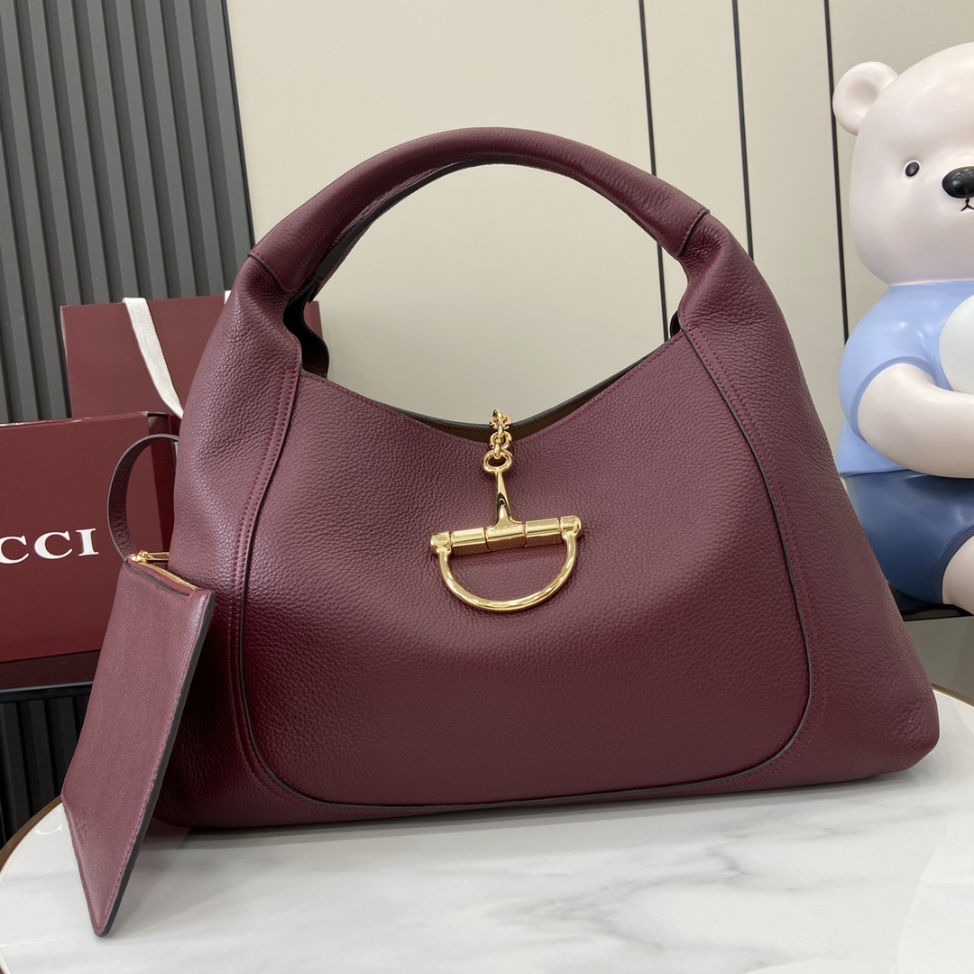 Bagsaaa Gvc*1 Softbit maxi shoulder bag 837466 dark red - 46cm