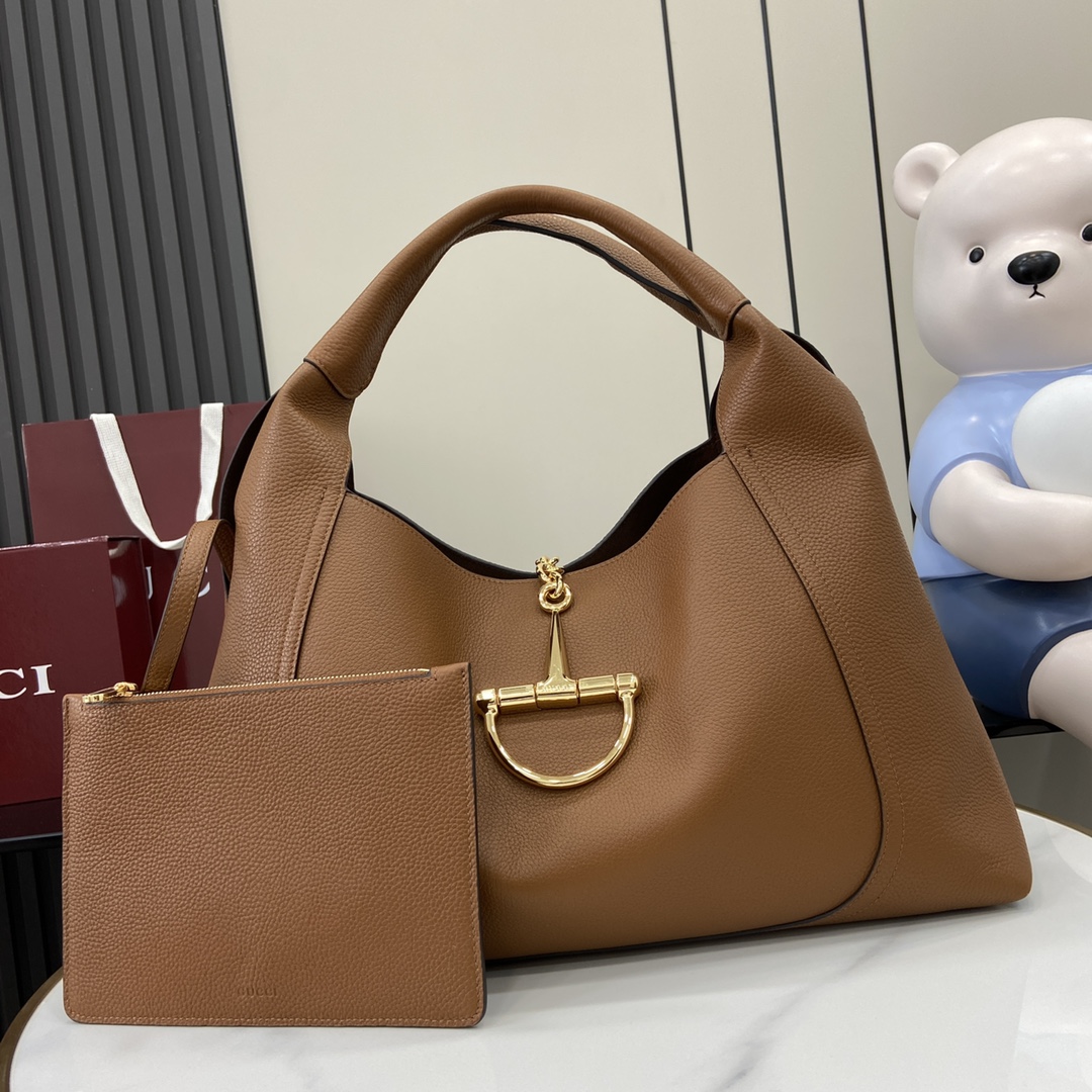 Bagsaaa Gvc*1 Softbit maxi shoulder bag 837466 brown - 46cm