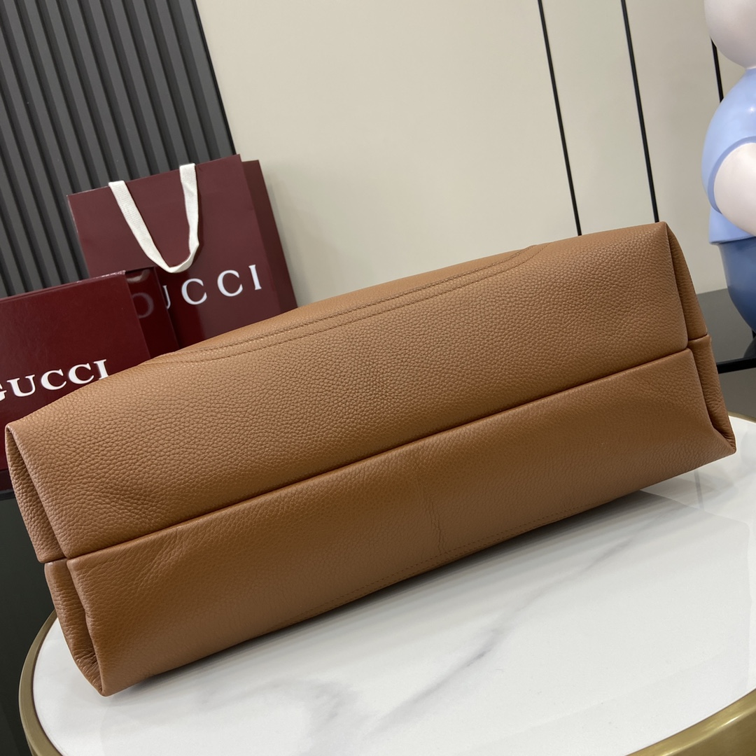 Bagsaaa Gvc*1 Softbit maxi shoulder bag 837466 brown - 46cm