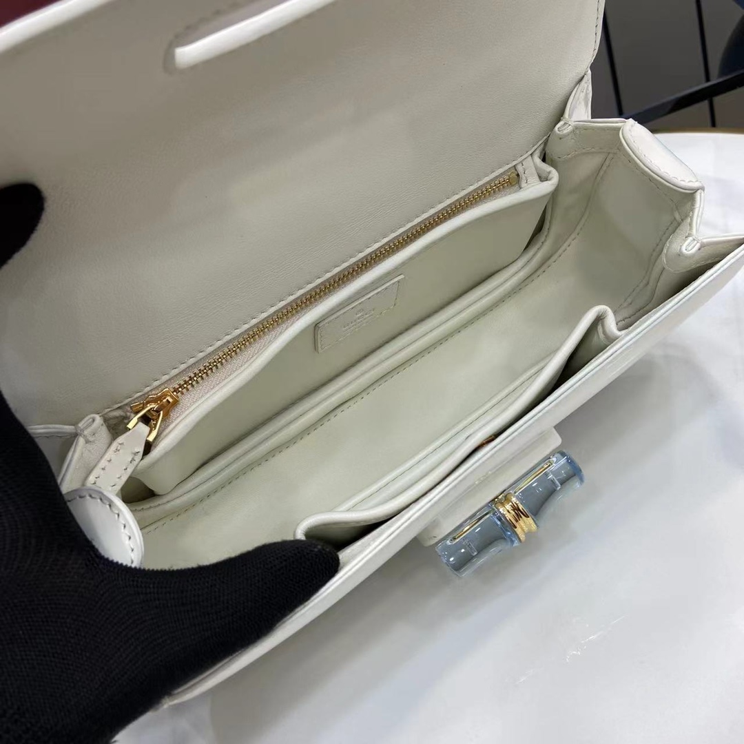Bagsaaa Gvc*1 Bamboo Diva medium bag 827750 white - 27cm