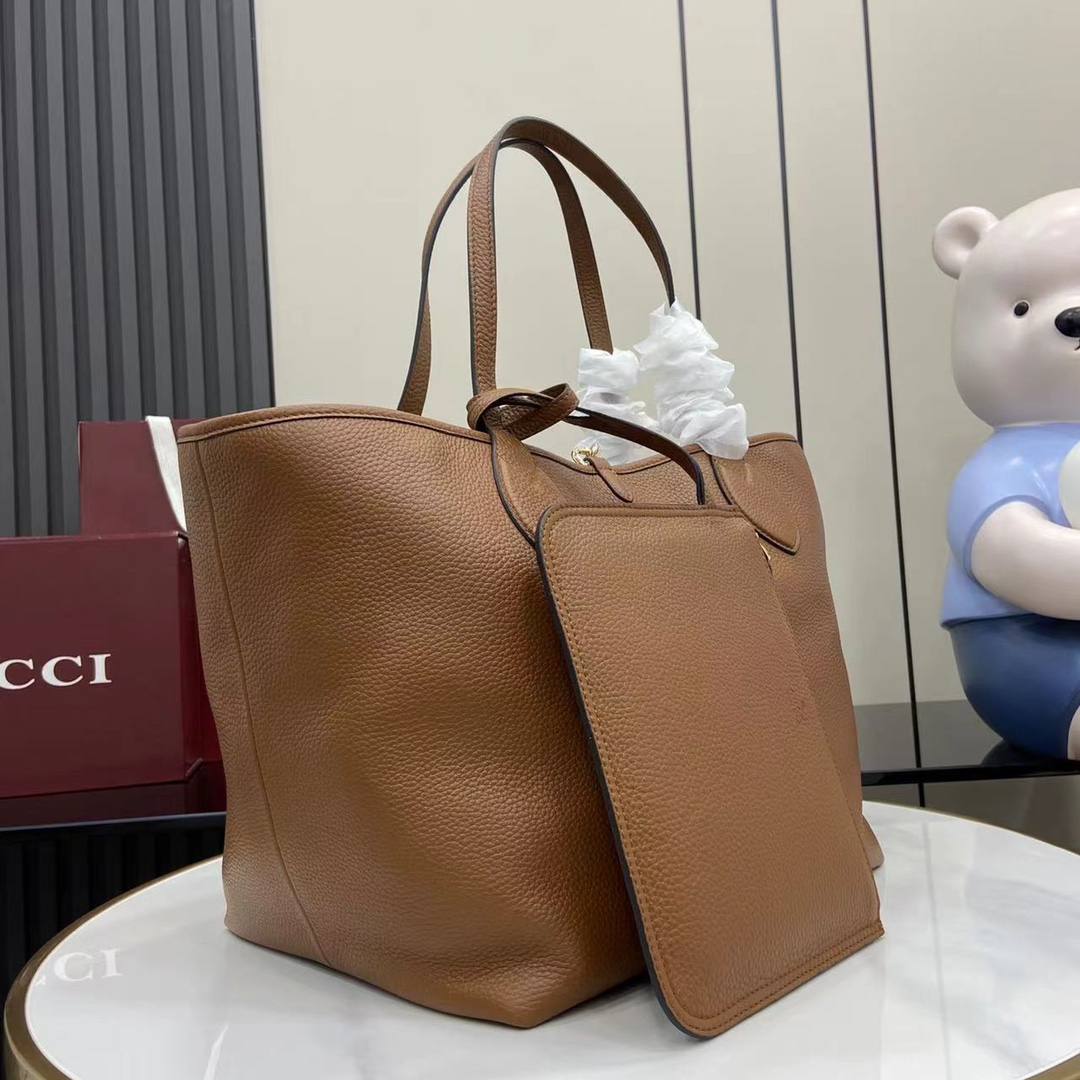 Bagsaaa Gvc*1 Totissima large reversible tote bag 839112 brown - 50cm