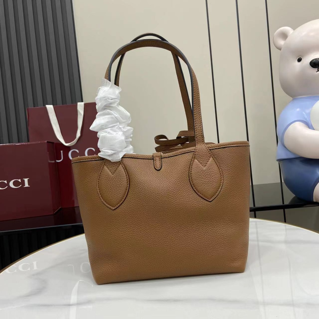 Bagsaaa Gvc*1 Totissima small reversible tote bag 839124 brown - 21cm