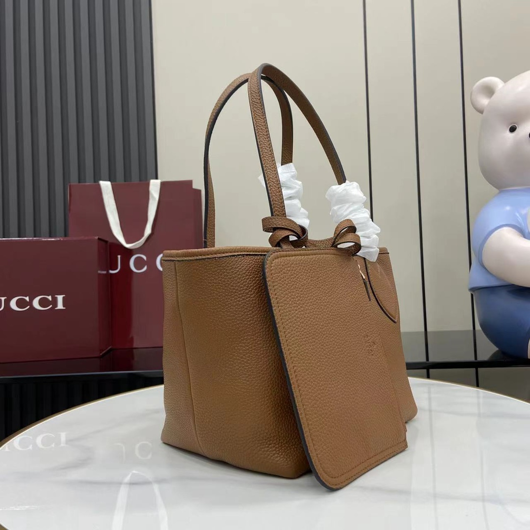 Bagsaaa Gvc*1 Totissima small reversible tote bag 839124 brown - 21cm