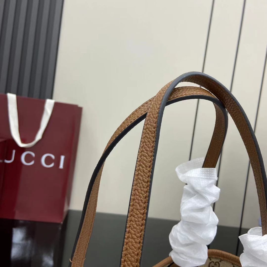 Bagsaaa Gvc*1 Totissima small reversible tote bag 839124 brown - 21cm