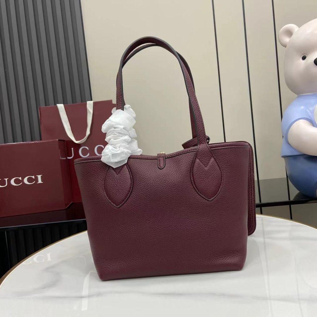 Bagsaaa Gvc*1 Totissima small reversible tote bag 839124 red - 21cm