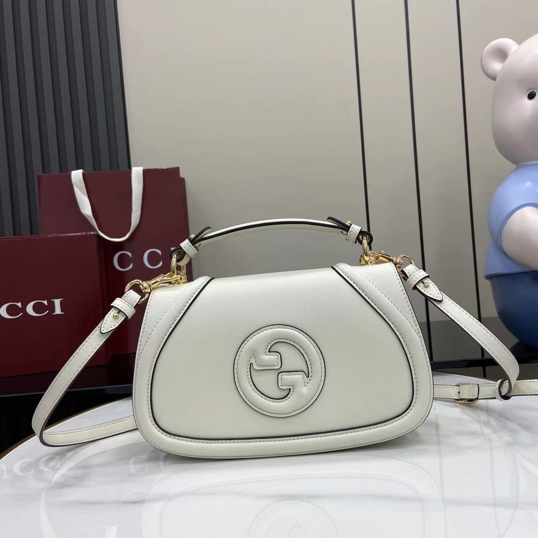 Bagsaaa Gvc*1 Blondie Small Top Handle Bag 815714 White - 27 x 17 x 7cm