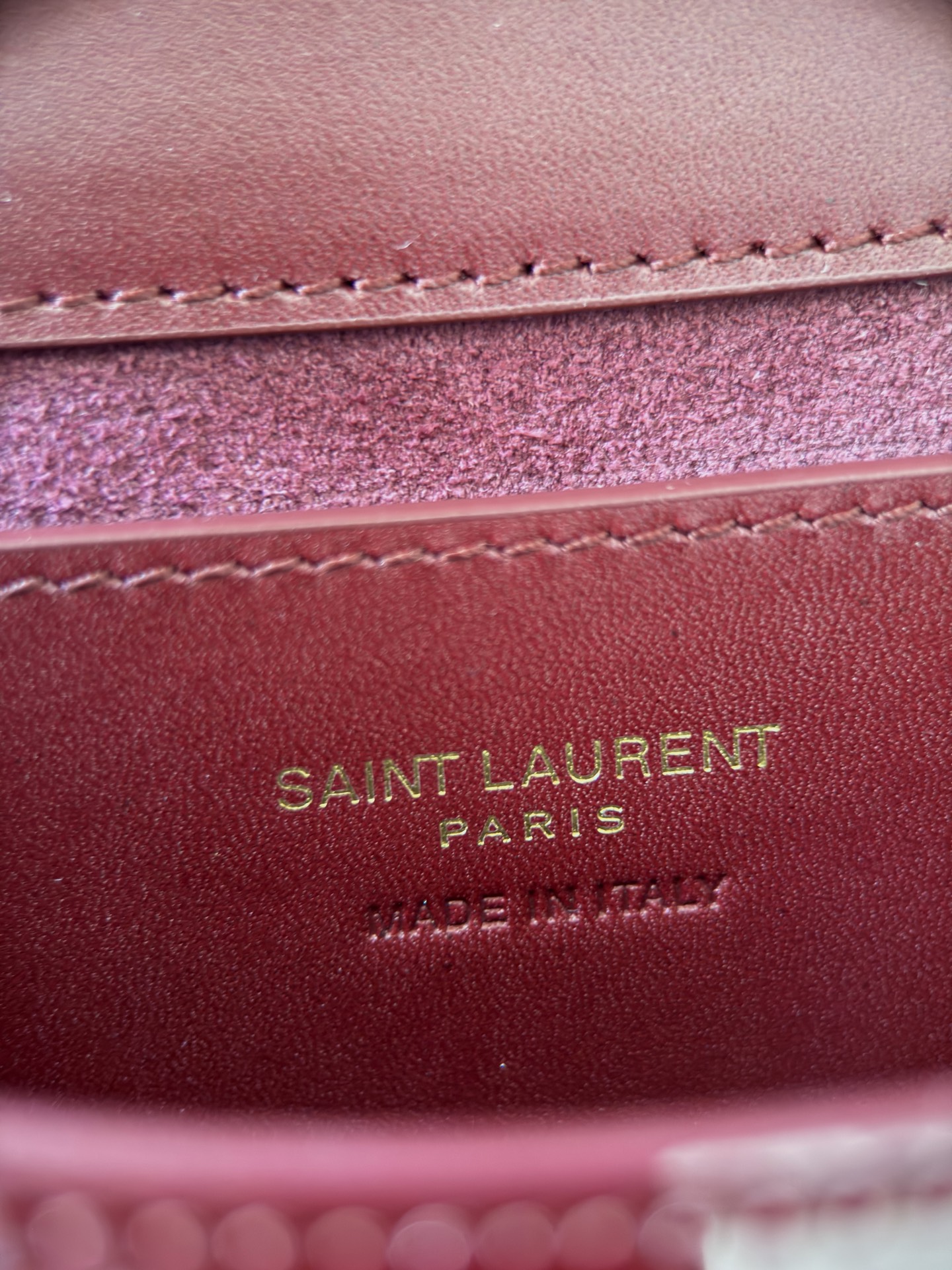 Bagsaaa Y51 voltaire top handle bag 800846 red patent - 21cm