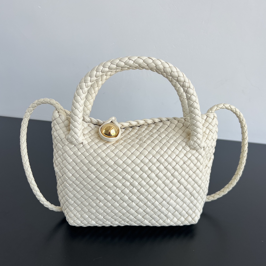 Bagsaaa B0tt*ga Ven*ta Small Tosca 776755 Off White - 20cm