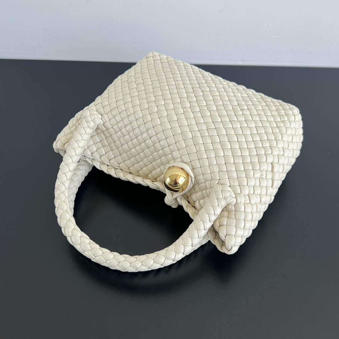 Bagsaaa B0tt*ga Ven*ta Small Tosca 776755 Off White - 20cm