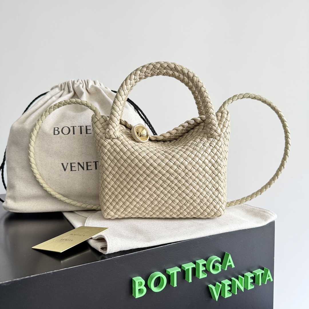 Bagsaaa B0tt*ga Ven*ta Small Tosca 776755 Beige - 20cm