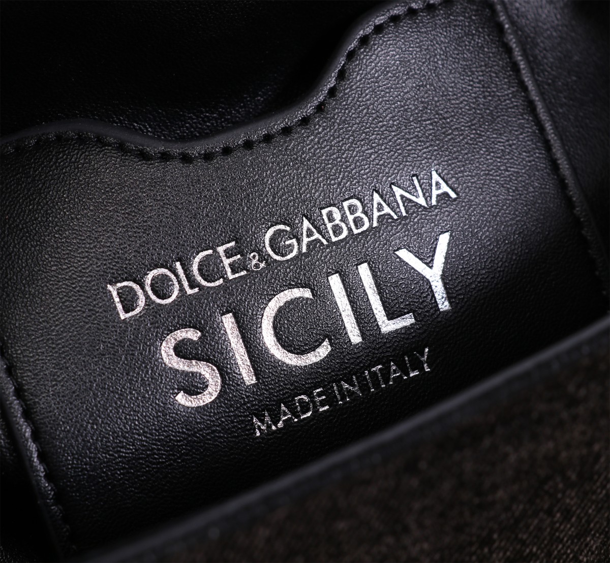 Bagsaaa Dolce & Gabbana Denim Sicily Mini Bag - 20cm