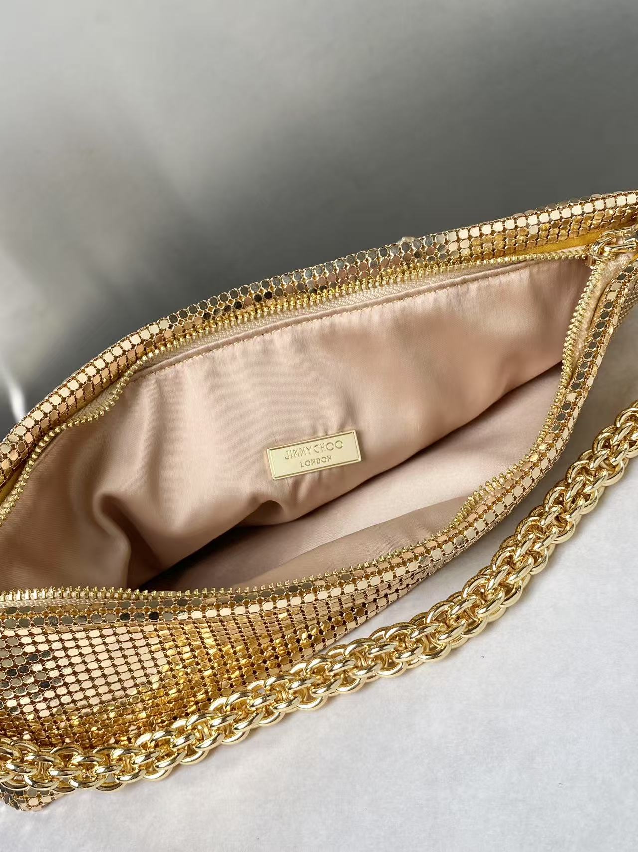 Bagsaaa J1m*y Ch00 Callie Bag Gold - 24cm