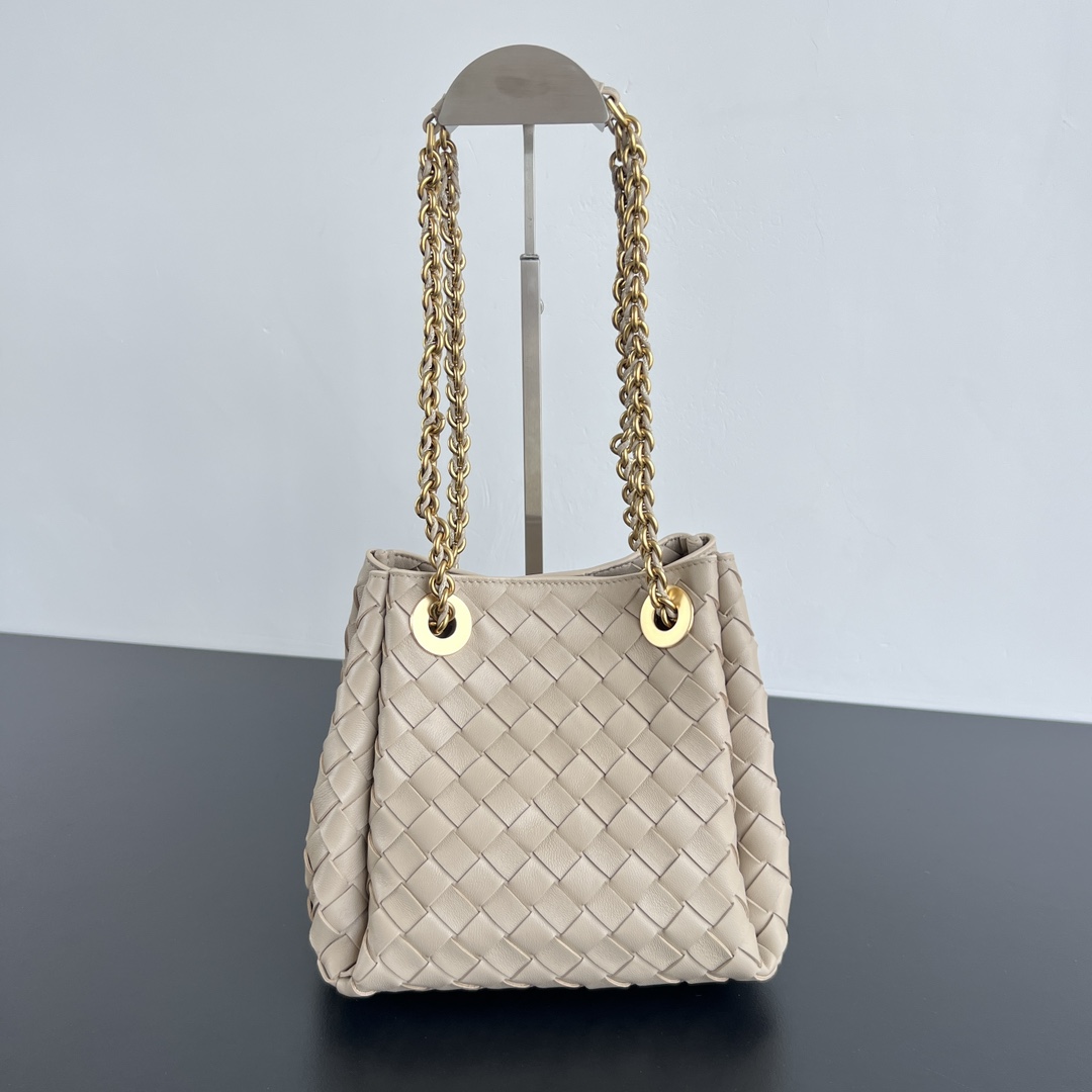 Bagsaaa B0tt*ga Ven*ta Small Parachute Chain 817175 beige - 20cm
