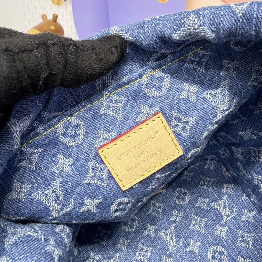Bagsaaa LV M83043 Nano Noé Denim Blue - 20.5cm