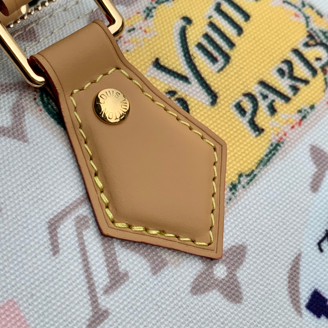 Bagsaaa LV M14587 Speedy Soft 30 Monogram Dune - 30cm
