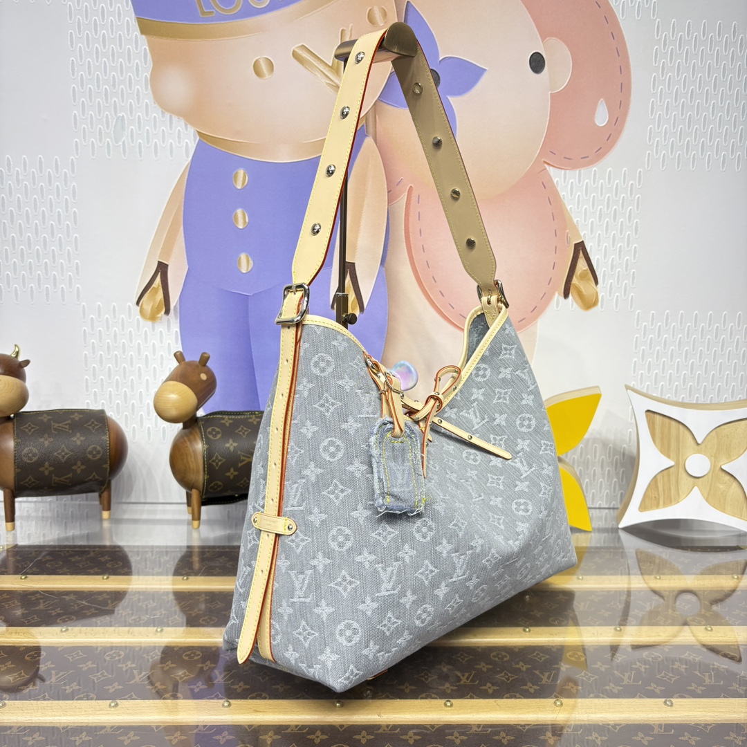 Bagsaaa LV M13289 Nautical CarryAll MM Washed Gray - 39cm