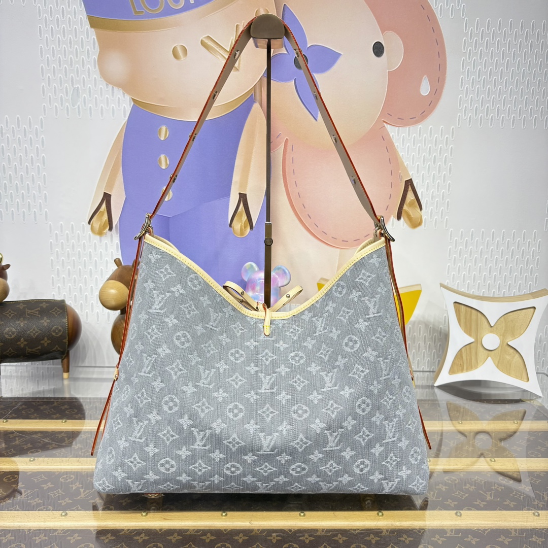Bagsaaa LV M13289 Nautical CarryAll MM Washed Gray - 39cm