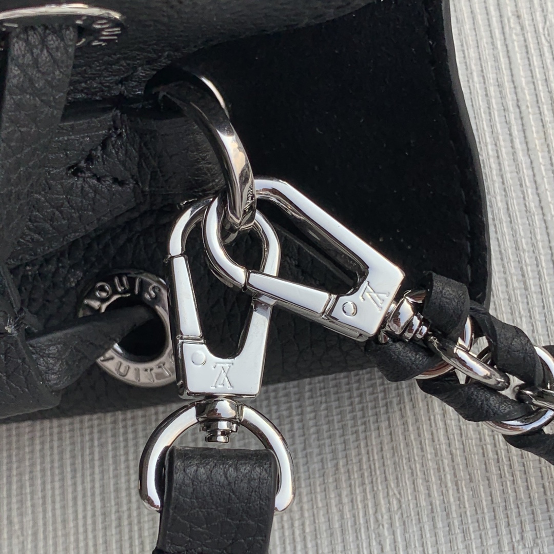 Bagsaaa LV M57070 Bella Bag Black - 22cm